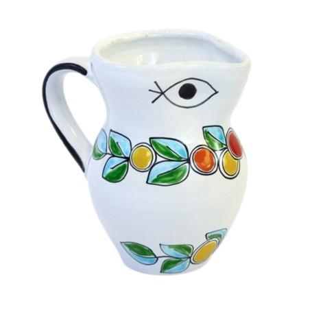 Brocca Arance e Limoni Ceramiche De Simone Brocca Arance e Limoni Ceramiche De Simone